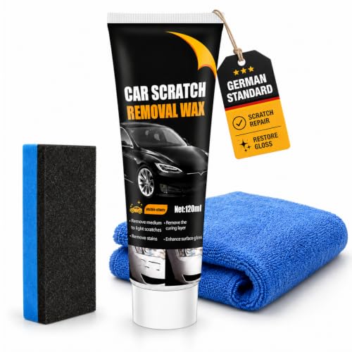 120g Pulimento para Coche,Pulido y Restauración de Pintura para Vehículos,Pasta de Pulir para Restauración de Pintura de Automóvil,Cuidado Exterior del Automóvil
