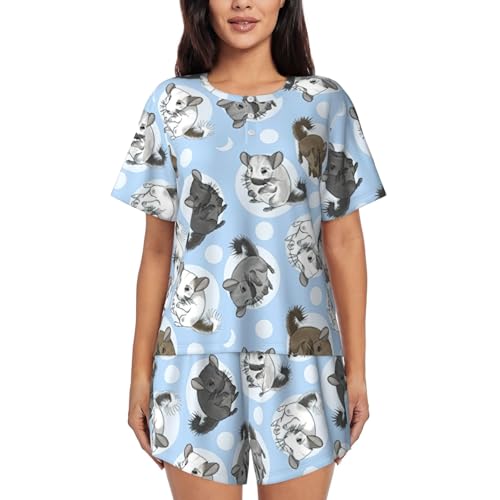 Pyjama à manches courtes pour femme, le cadeau idéal pour cocooner chez soi