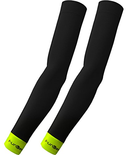 Funkier – Mallas de Pro Aqua térmico calentador de brazo. Repelente al agua y resistente al viento.