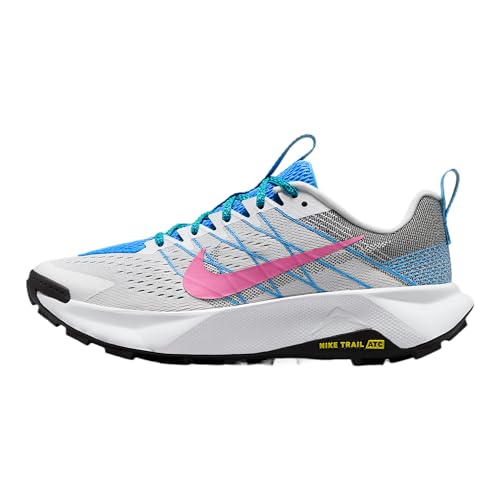 Nike Wildhorse 10 Women's Trail Running Shoes (FV2337-100, White/Black/University Blue/Playful Pink)