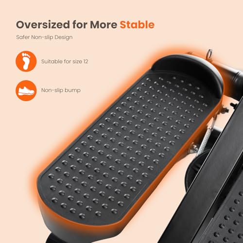 image for Sweetcrispy Mini Stair Steppers with Resistance Bands for Exercise at 