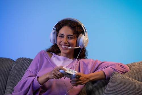 undefined 【SONY公式ライセンス商品】TURTLE BEACH ゲーミングヘッドセット Atlas 200 ホワイト 有線 PS5/PS4対応｜50mmドライバー / 折り畳み式単一指向性ノイキャン付きマイク/メモリーフォーム/超軽量フローティングヘッドバンド 【メーカー保証2年】 の商品画像 19