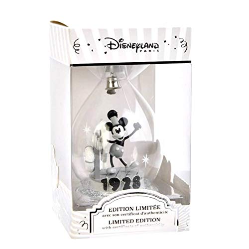 Disneyland Paris Mickey Mouse édition Limitée 90ème Anniversaire Boule De Noël