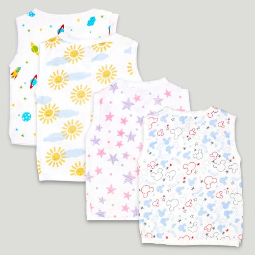 Image of Kidbea Extra Soft Mulmul Cotton Jhabla Cloth for New Born Baby Set