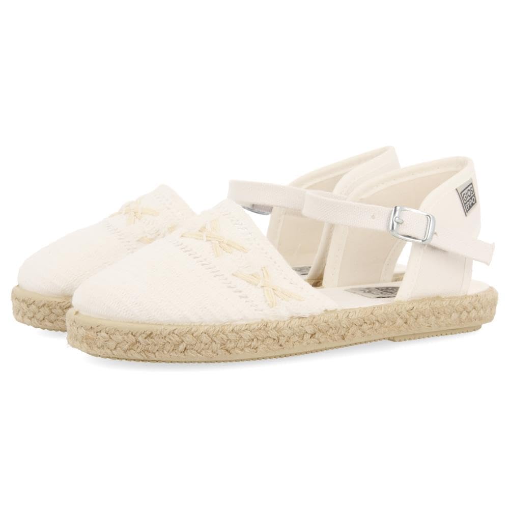 GIOSEPPO Comitini, Girls' Slippers, White, 13 UK Child