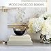 Set of 3 Linen Decorative Books for Home Decor,Modern Faux Decor Book for Decoration,Aesthetic Fake Books for Coffee Table/Bookshelf/Mantel Decor,Photo Storage or Keepsake Box(Sage)
