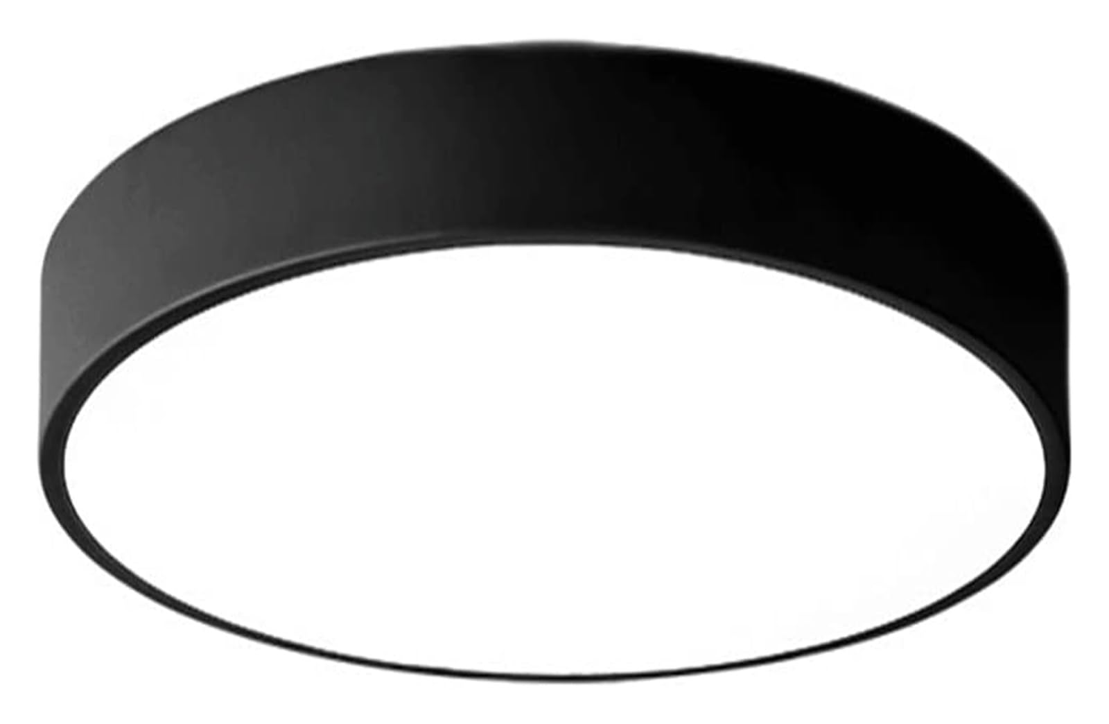 KXEcoLife Ceiling Lamp Lights Color Panel Indoor Easy to Install Flat Cold White Light Lighting Fixture for Study Villa Bedroom Corridor(Dark,19.7in)