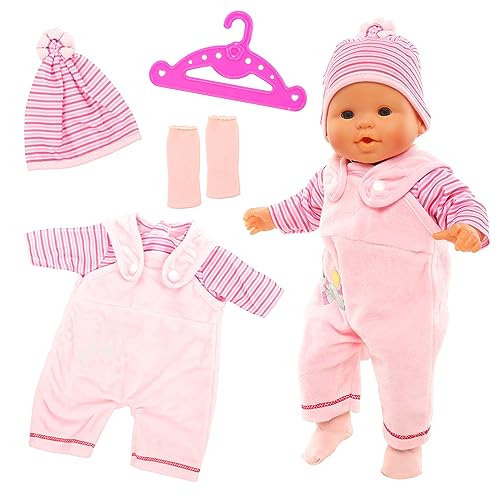 Miunana Kleidung Bekleidung Outfits für Baby Puppen, Puppenkleidung 35-43...
