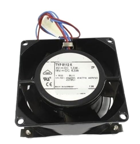 Ventilateur 8112K 8V-16V 8CM pour boîtier informatique