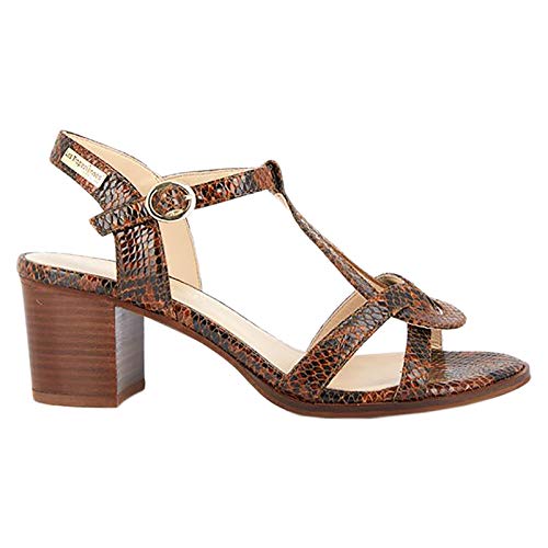 Les Tropéziennes par M. Belarbi Damen LILA Sandale mit Absatz, Femme, 38 EU - 2