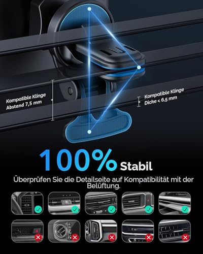 ESR für Magsafe Autohalterung 15W Handyhalterung Auto mit Ladefunktion – Ansicht 6