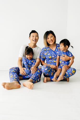 Image of Little Sleepies Mens Pajama Pants, Soft Viscose from Bamboo PJ Bottoms for Family Matching Set, Mens Sleepwear PJs w /Pockets
