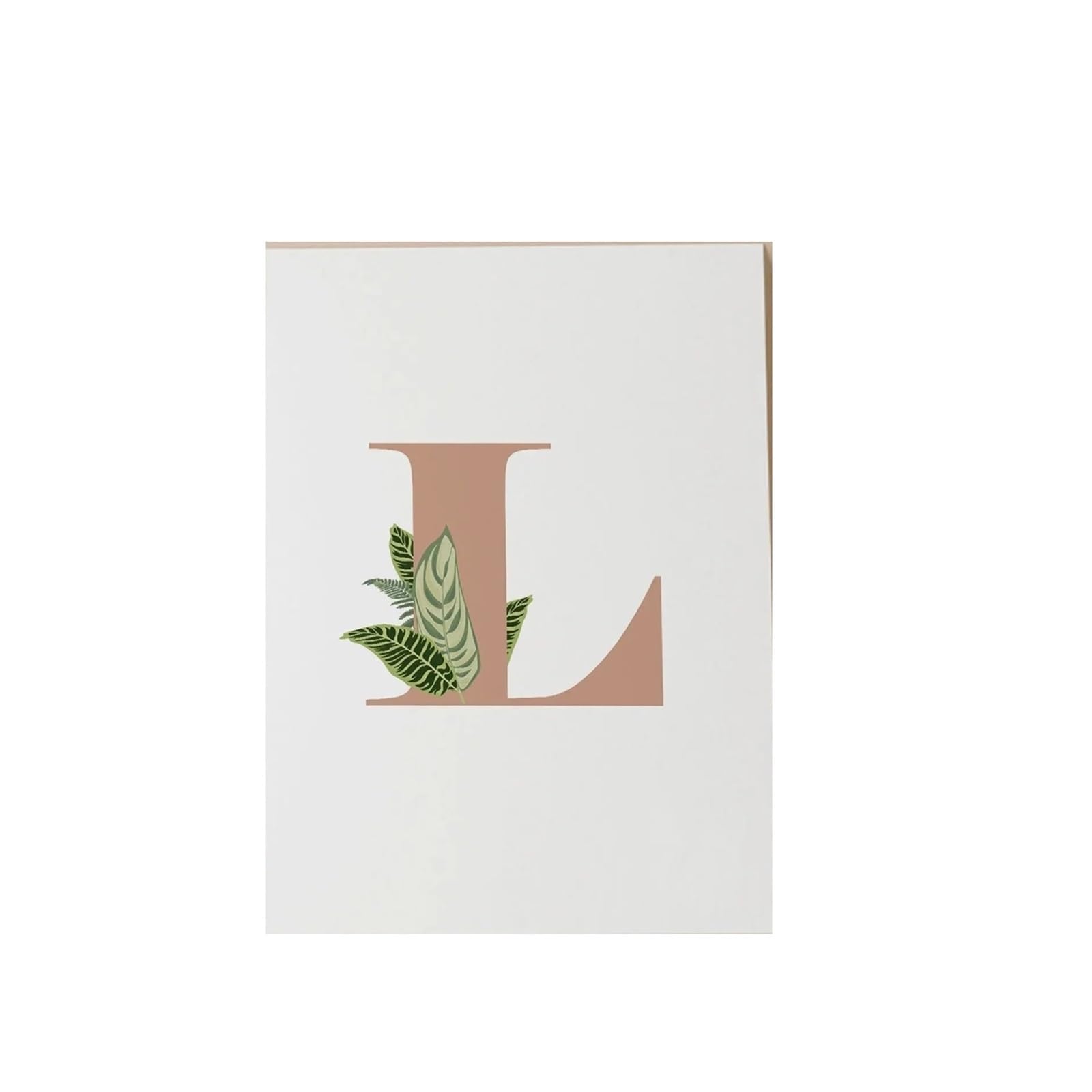 Graiting 1pc Botanical Wall Art Flower Turtleback Bamboo Ficus Chinensis Prints Home Bedroom Decor