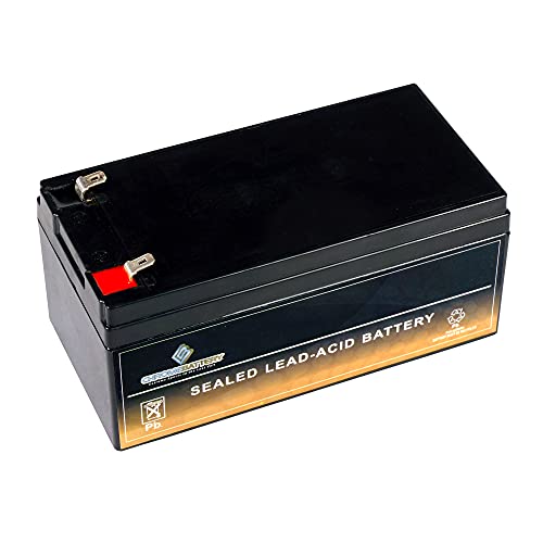 Battery For Wp3-12 Backup 12 Volt 3.5Ah 12V 3.5 Amp-Hr #TOP6