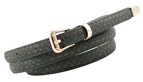 Women's Casual PU Skinny Belt Girls Dress Decorative Waist Belts