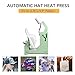 Giraffe Auto Hat Heat Press Machine, Automatic Hat Press Heat Machine for Caps T-Shirts Bags, DIY Sublimation Hat Press Cap Press Auto Open & Release & Digital Press Knob-Style Control Panel (Green)
