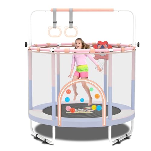 Blanketown 60" Toddler Trampoline with Safety Enclosure