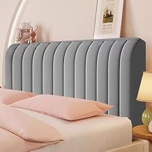 Headboards Covers Slipcover for Single/King/Double, Velvet Bed Headboard Slipcover Quilted Bed Headboard Cover, Headboard Protector Cover, Dustproof Protector Cover for Bedroom