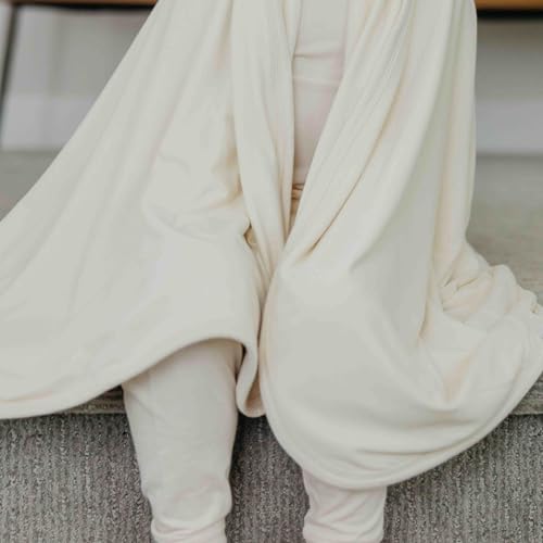 Image of Copper Pearl Jumbo 3-Layer Baby Blanket: Soft Baby Quilts for Boys and Girls | Breathable, Cozy, Toddler Blanket | Baby Quilt for Newborns | 46x46 Premium Polyester /Rayon | Butter