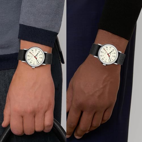 Gosasa Men’s Military Watch Unisex Easy to Read Waterproof Watch with Nylon Strap, Full Numerals Dial2