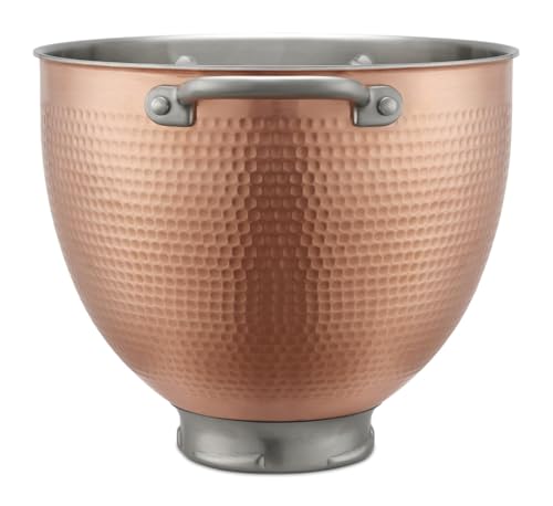 Image of KitchenAid 5 Quart Hammered Copper Bowl, KSM5SSBCB for select 4.5 or 5 Q Tilt Head Stand Mixers
