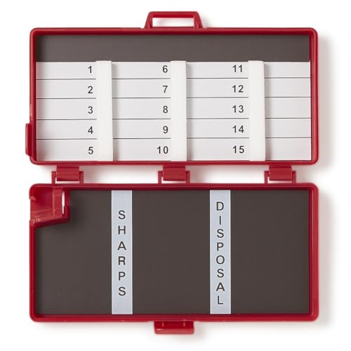 Foam Strip Needle Counters with Magnet and Blade Remover