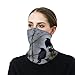ZGHQHCDRH Black Crow Birds Neck Gaiter Personalized Soft Windproof Face Cover Cozy Winter Neck Warmer Gator Scarf Multipurpose Fashion Breathable Bandana Face Mask Scarf for Adult