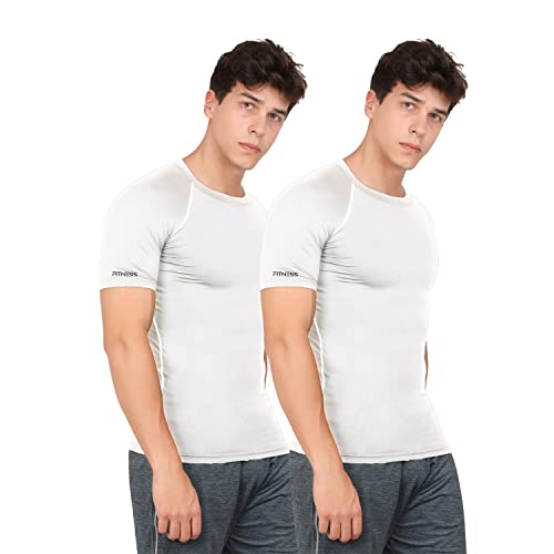 Image of WMX Half Sleeve Compression Top Sports T-Shirt