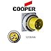IEC 309 320B4W Inlet, 20A, 125V, 2 Pole, 3 Wire, Watertight, Yellow - Cooper # AH320B4W