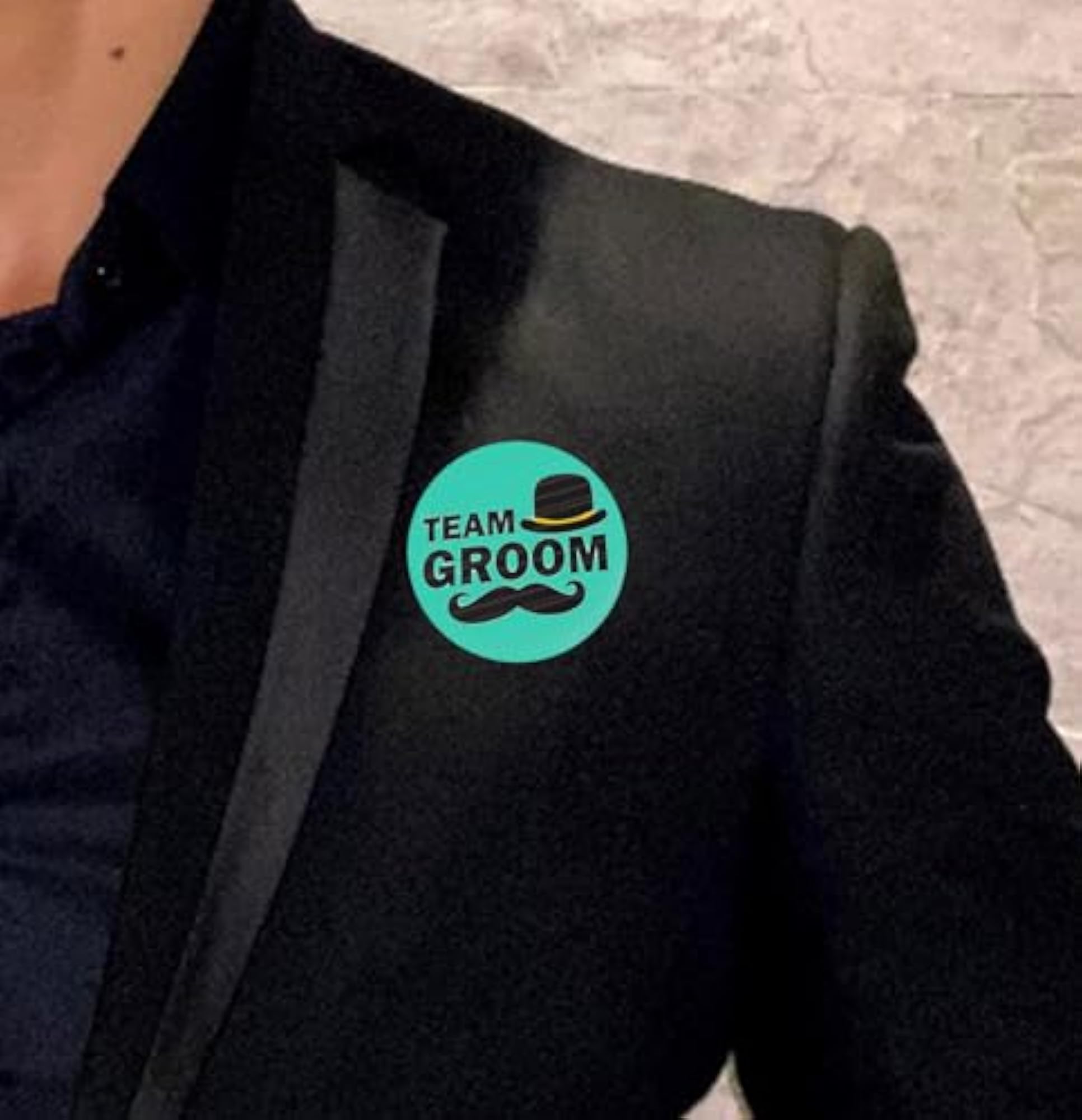Wedding Wingmen Badges, Groom Bride Badges Gift
