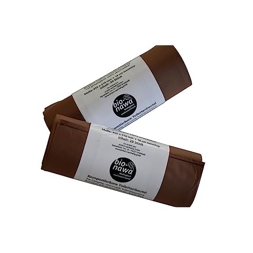 Superabsorber HVDE 235 Allrounder (1) 5 40 Stück Toilettenbeutel für die BioBag BioToi