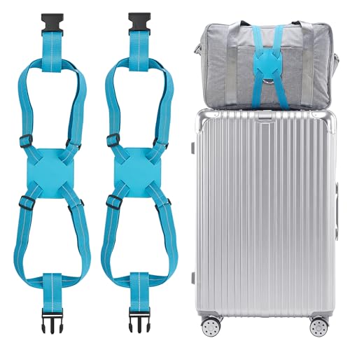 Travelkin Luggage Straps Bag Bungee for Suitcase Add a Bag TSA Approved