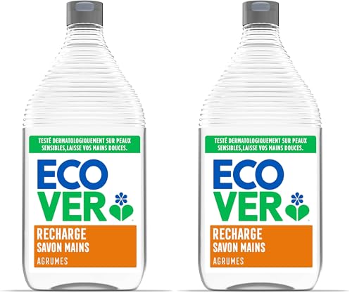 Savon liquide pour les mains Ecover : protégez vos mains sensibles avec cette formule douce