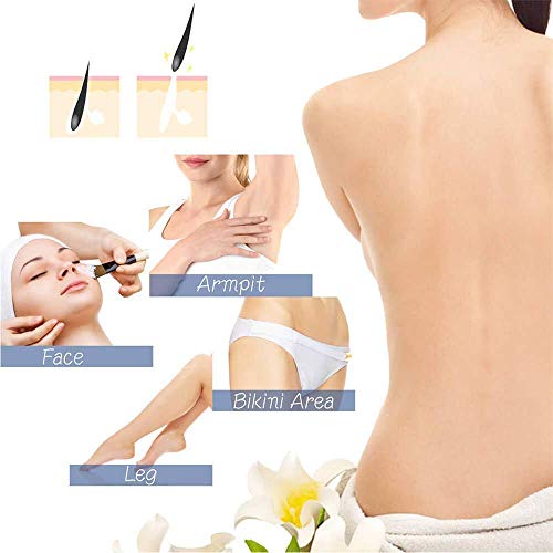 Image of Waxing Kit Combo - Wax Heater & Warmer, Hot Wax Heater with 800g Liposoluble Hair Removal Wax, Wax Strips, Wax Spatula (Knife) - Complete Waxing Solution for Women