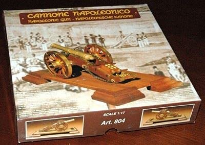 Mantua Model 804 Cañón Napoleónico Siglo XVIII 1:17 miniatura 2