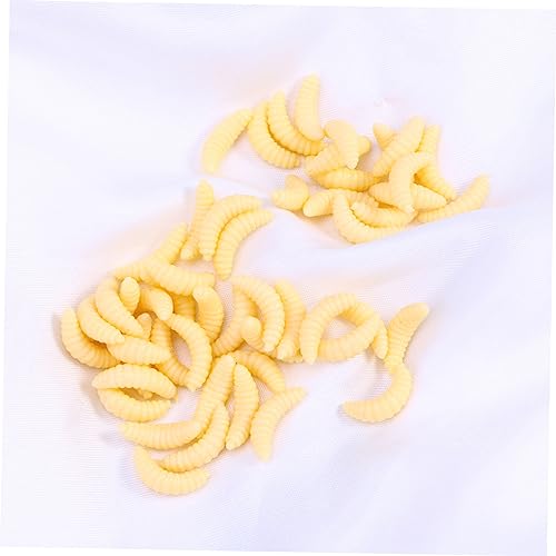 Kisangel 100 Unidades Pirilampo De Pesca Isca De Verme De Pesca Iscas Artificiais Larva De Pesca Isc