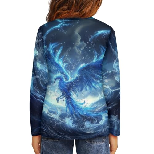 HUIACONG Boys Long Sleeve Tee Shirt Kids Children Graphic Tee for Girls4