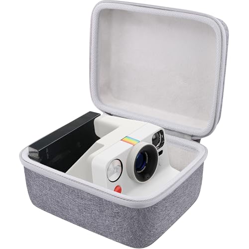 Khanka Estuche rígido de transporte de viaje para Polaroid Originals New One Step 2 /OneStep+ Plus/Polaroid Now I-Type Instant Camera (Una Caja) (Gris)