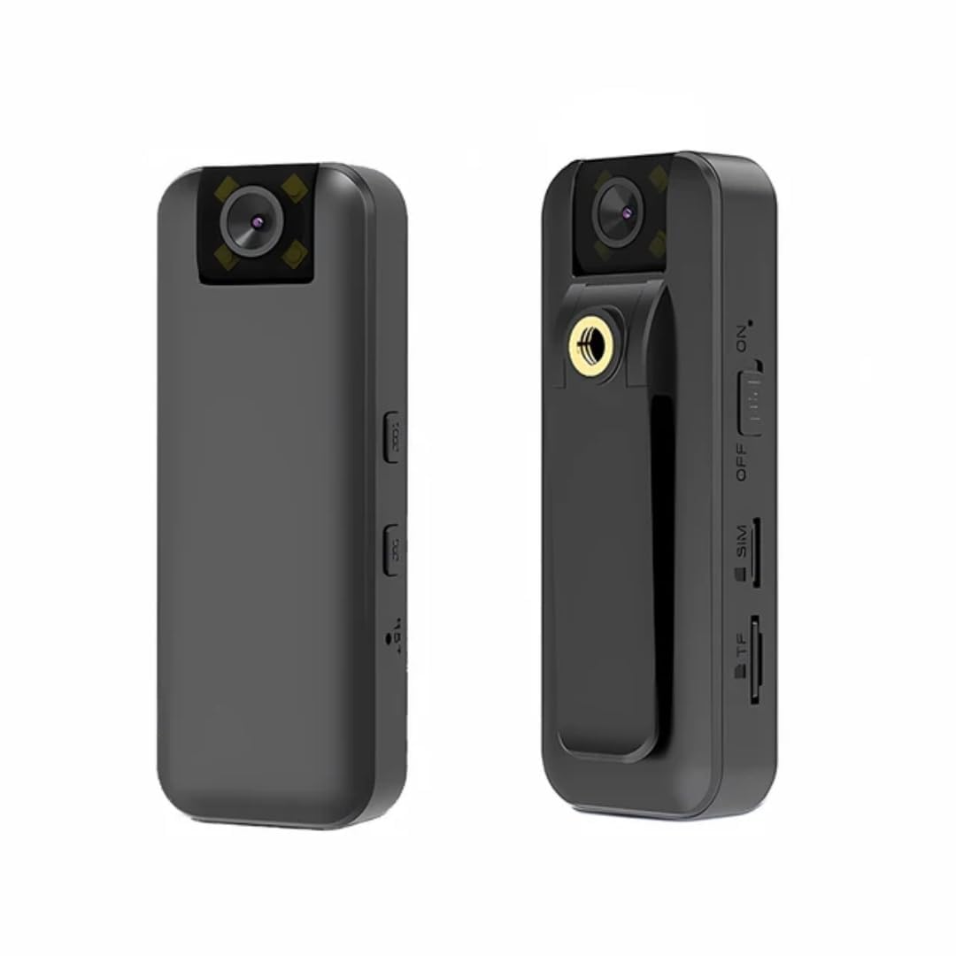 CAMLEIGH 4G 4K Police Body Worn Pocket Camera for Law Enforcement Team | Audio & Video Chest Wearable Recorder | 1080P Full HD Rotatable Lens with Night Vision-picture-27