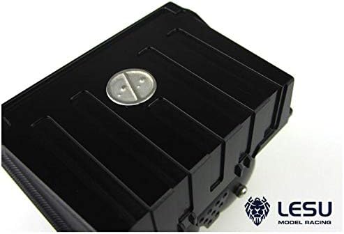 TOUCAN RC HOBBY LESU Metal Battery Box Air Tank Deco 1/14 for Tamiya RC Tractor Truck Model