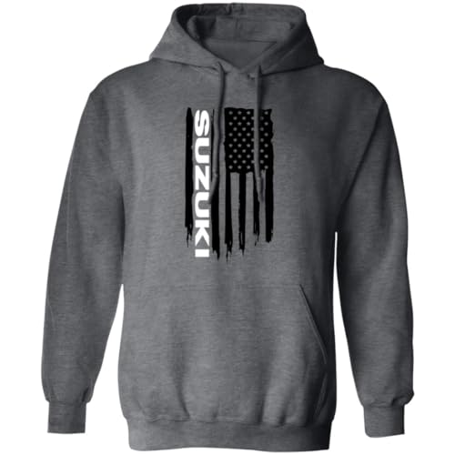 RM RMZ DRZ American Flag USA Pullover Hoodie2