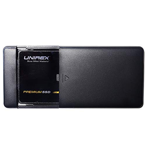 Unirex 480GB Portable External SSD SATA LLL Solid State Drive 3D TLC/QLC