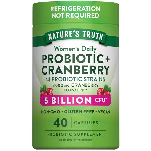 Natures Truth Probiotics for Women | 5 Billion CFUs Daily