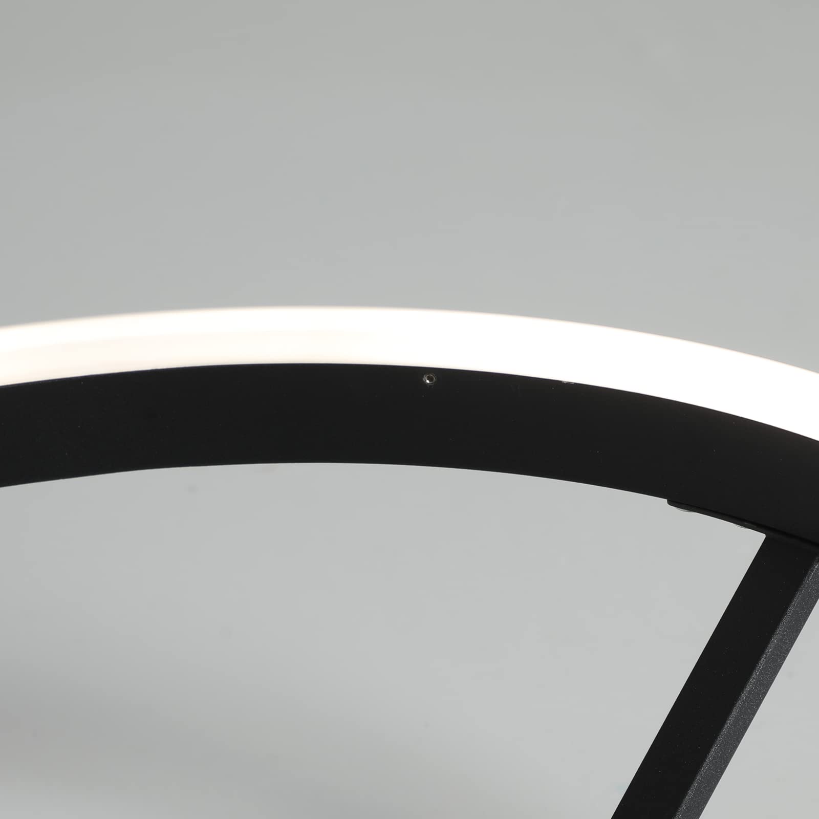 Luz de techo LED moderna para restaurante, diseño nórdico, Simple, círculo, negro, montaje empotrado, luz de techo, dormitorio, cocina, iluminación del hogar