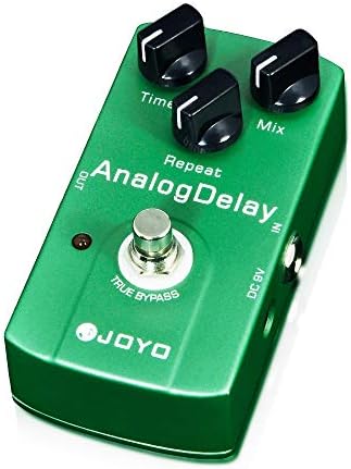 JOYO Digitial Delay Effect Pedal Mild and Mellow Circuit Delay for Electric Guitar Effect - True Bypass ("Analog" Delay JF-33)
