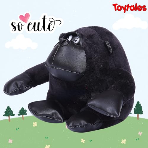 Image of TOYTALES Stuffed Ziggy Gorila Cute Hanging Plush Soft Toy for Girls & Boys | Stuffed Animal Soft Toy for Kids| Small Size Cute Plush Huggable Toy (Color May Vary)