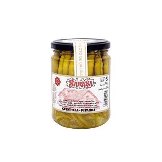Sarasa Guindilla Piparra - Paquete de 12 x 390 gr