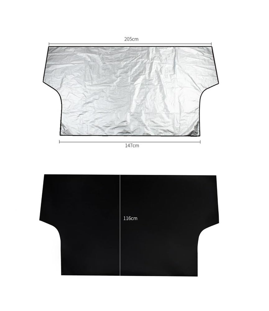 Couverture Pare-Brise Voiture Bâches De Voiture Protecteur Hiver Imperméable Gel Neige Bouclier Ombre Couverture Bache Pare-Brise