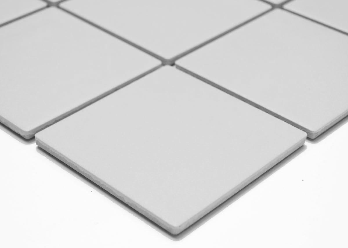 Azulejos de mosaico de cerámica antideslizantes R10B, color blanco antiguo, antideslizante, suelo de ducha, cocina, baño