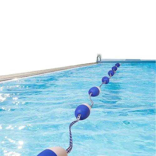 Corde de séparation de sécurité pour piscine de 5,5 m de long